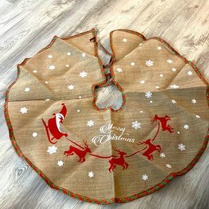 Christmas tree skirt